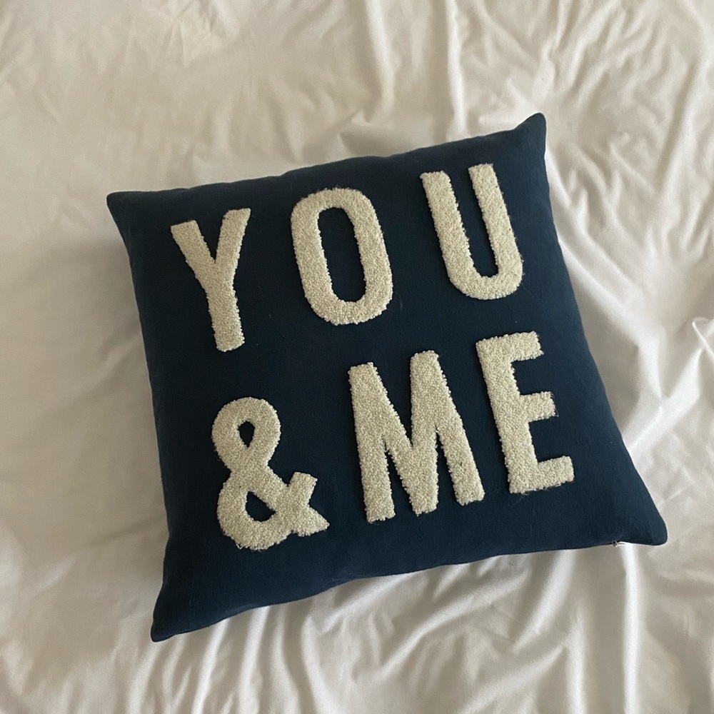 Navy Throw Pillow